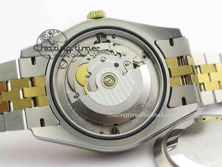 Roman YG Maker Black On Bracelet Edition A2813 BP Best 41mm DateJust SS Jubilee Dial II 0521